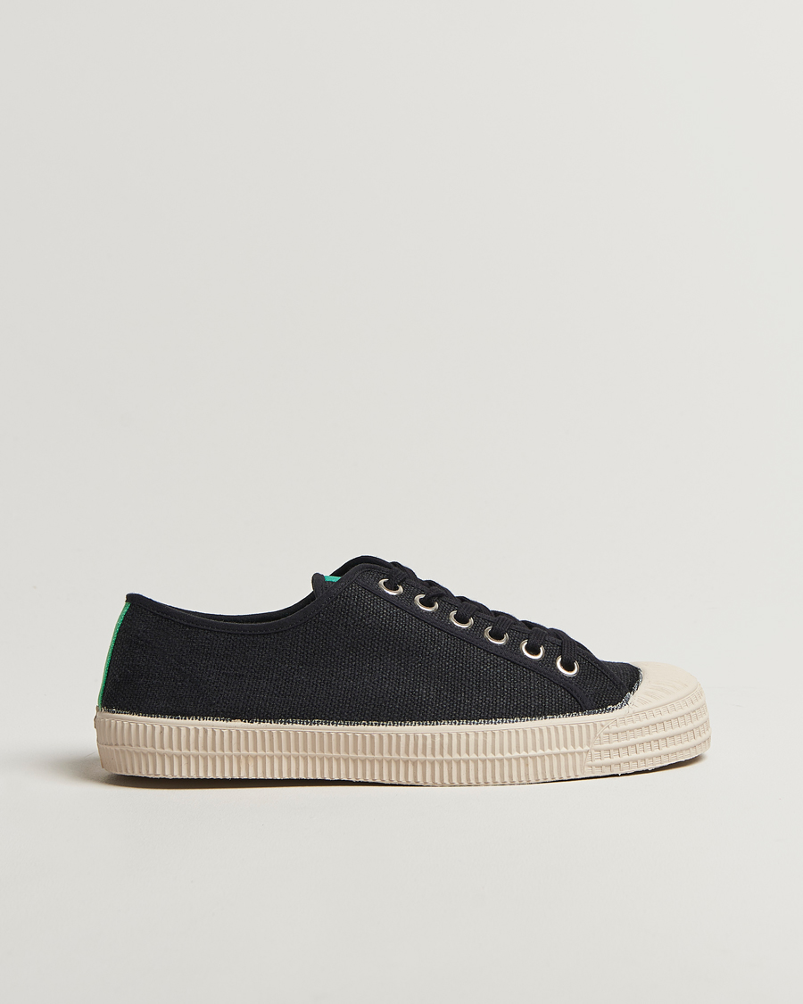 Herr | Sneakers | Novesta | Star Master Hemp Sneaker Black