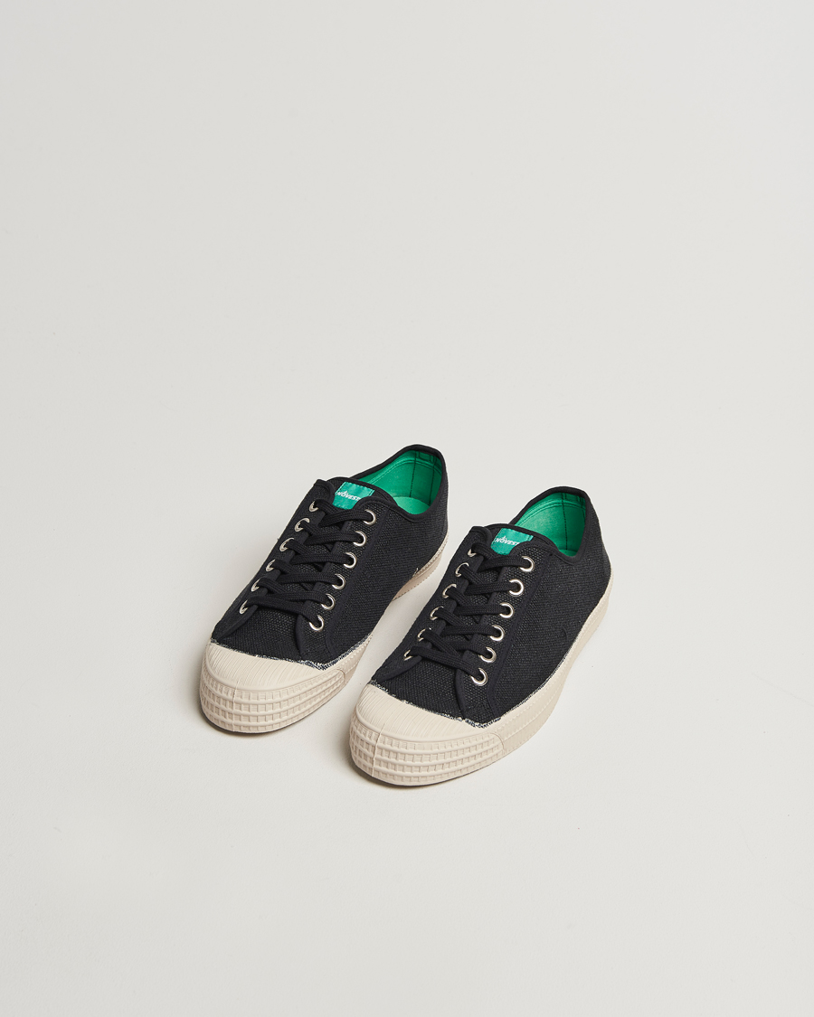 Herr | Sneakers | Novesta | Star Master Hemp Sneaker Black