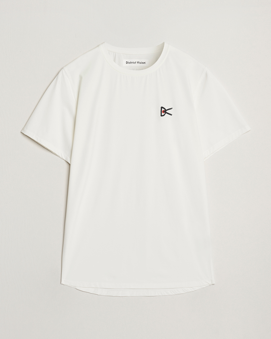 Herr | T-Shirts | District Vision | Lightweight Short Sleeve T-Shirt Lunar White