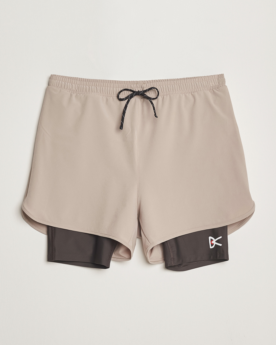 Herr | Shorts | District Vision | Layered Pocket Trail Shorts Khaki