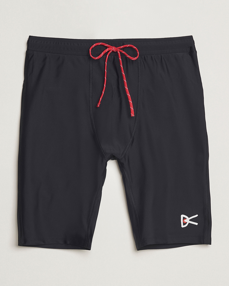 Herr | Shorts | District Vision | 9 Inch Recycled Half Tights Black