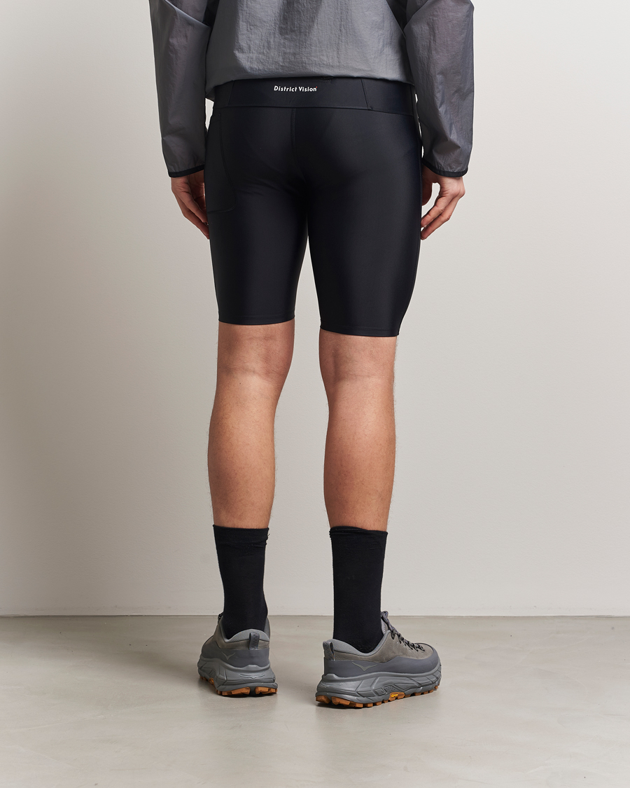 Herr | Shorts | District Vision | 9 Inch Recycled Half Tights Black