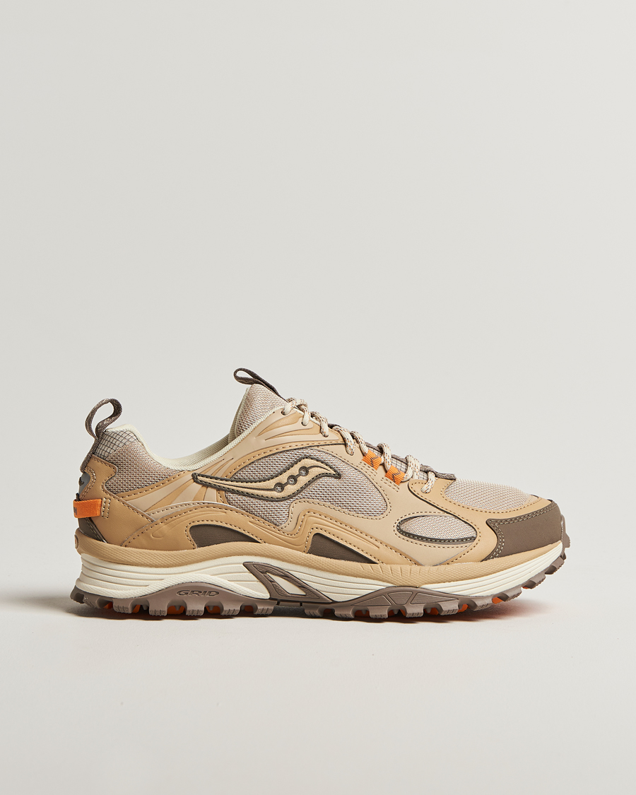 Herr | Sneakers | Saucony | Grid Aura X Trail Sneaker Whey/Orange