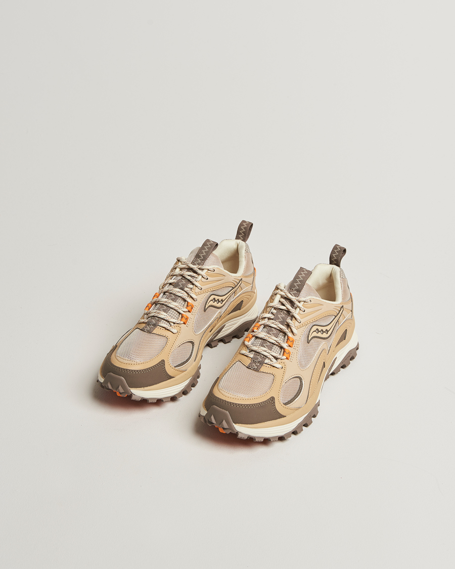 Herr | Sneakers | Saucony | Grid Aura X Trail Sneaker Whey/Orange
