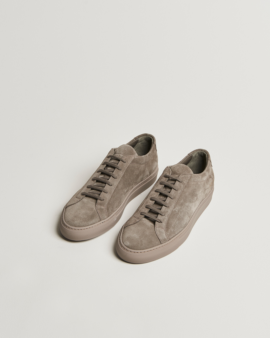 Herr | Sneakers | Common Projects | Original Achilles Suede Sneaker Taupe