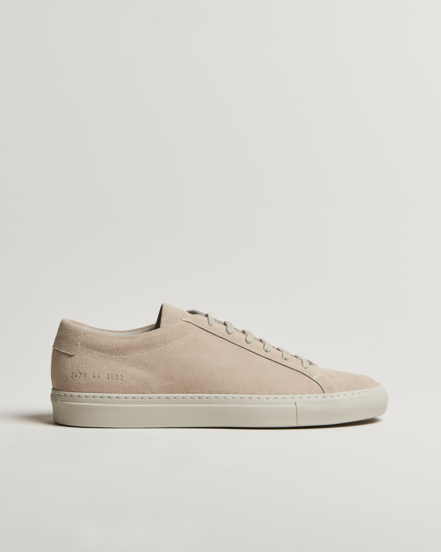 Herr | Sneakers | Common Projects | Original Achilles Suede Sneaker Beige
