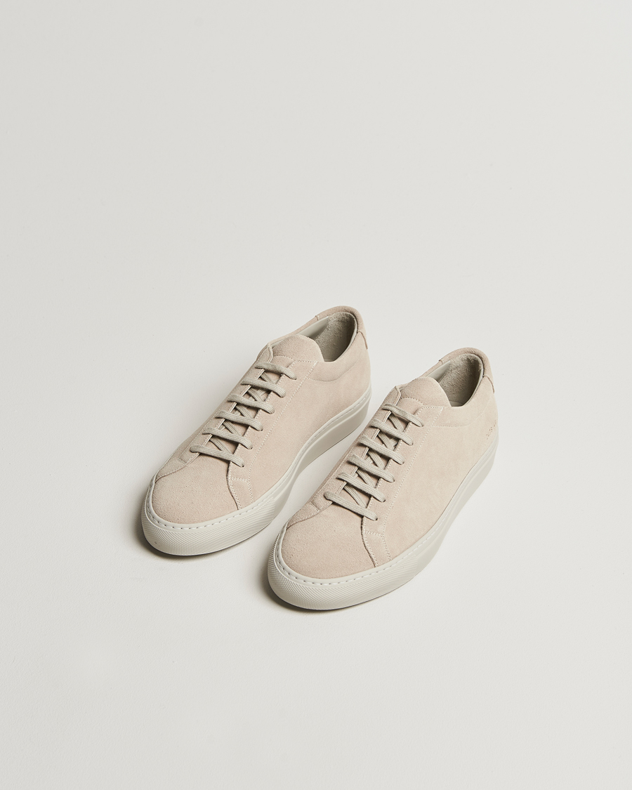 Herr | Sneakers | Common Projects | Original Achilles Suede Sneaker Beige
