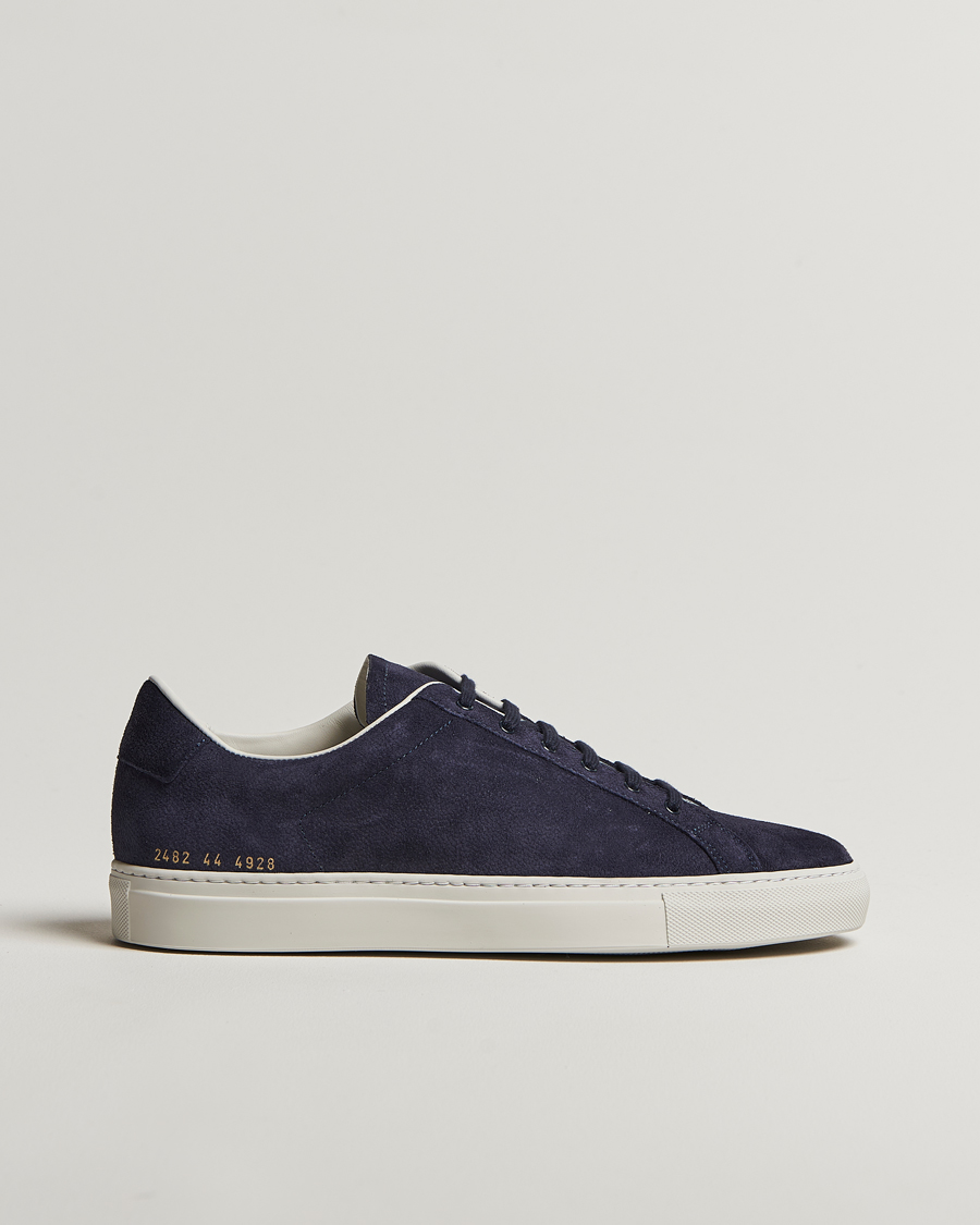 Herr | Sneakers | Common Projects | Retro Suede Sneaker Navy