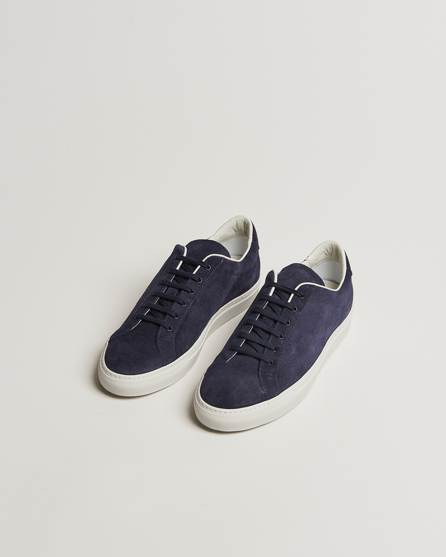 Herr | Sneakers | Common Projects | Retro Suede Sneaker Navy