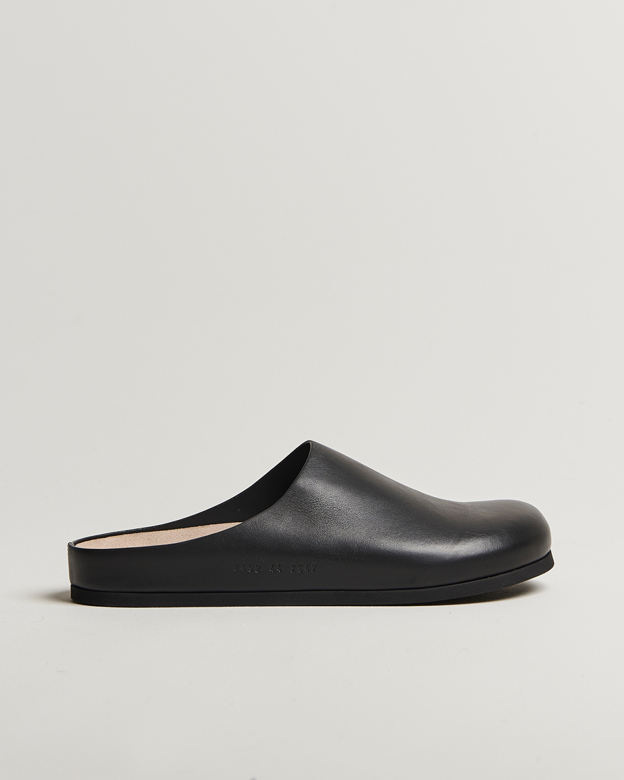 Herr | Common Projects Leather Clog Black | Common Projects | Leather Clog Black