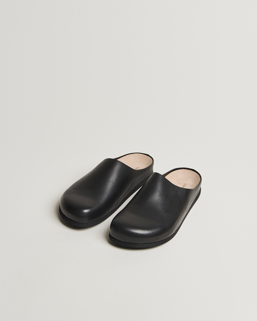 Herr | Common Projects Leather Clog Black | Common Projects | Leather Clog Black