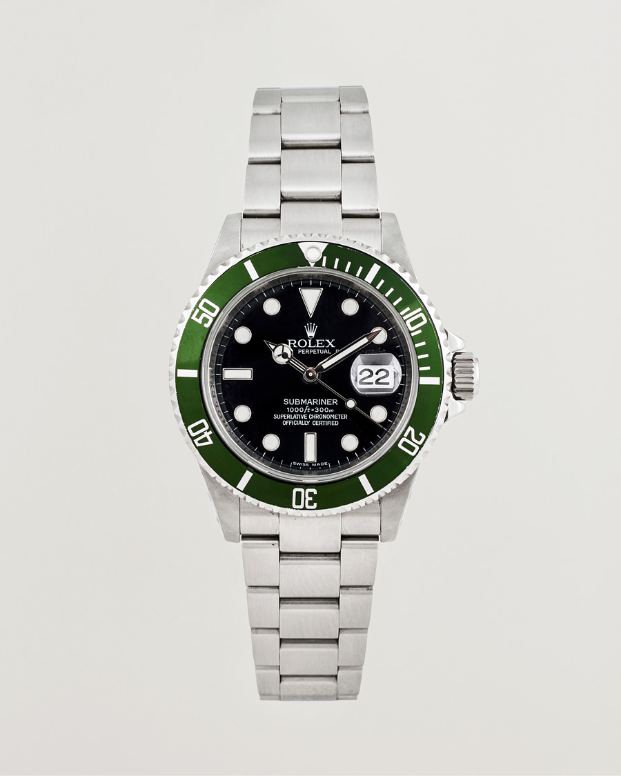 Herr | Rolex Pre-Owned Submariner Date Kermit | Rolex Pre-Owned | Submariner Date Kermit