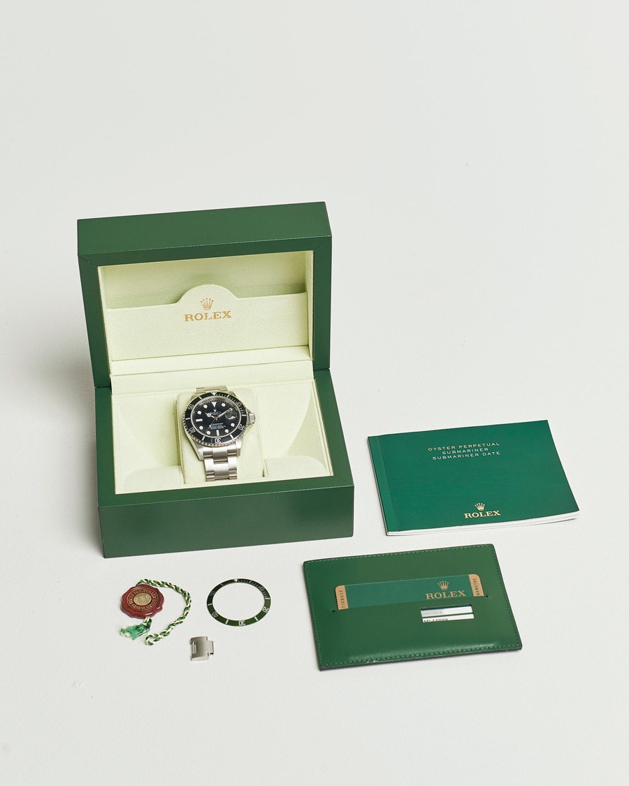 Herr | Rolex Pre-Owned Submariner Date Kermit | Rolex Pre-Owned | Submariner Date Kermit