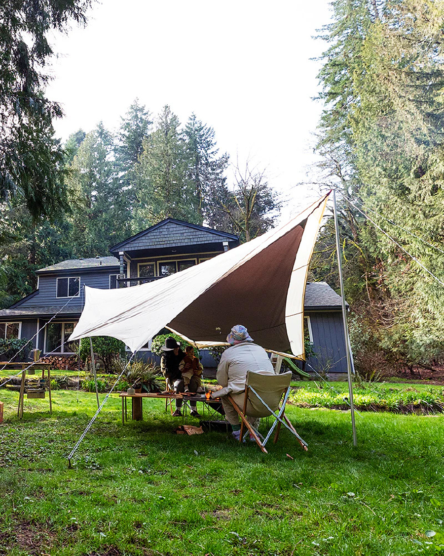 Herr | Outdoor living | Snow Peak | Takibi Hexa Set Medium Ivory