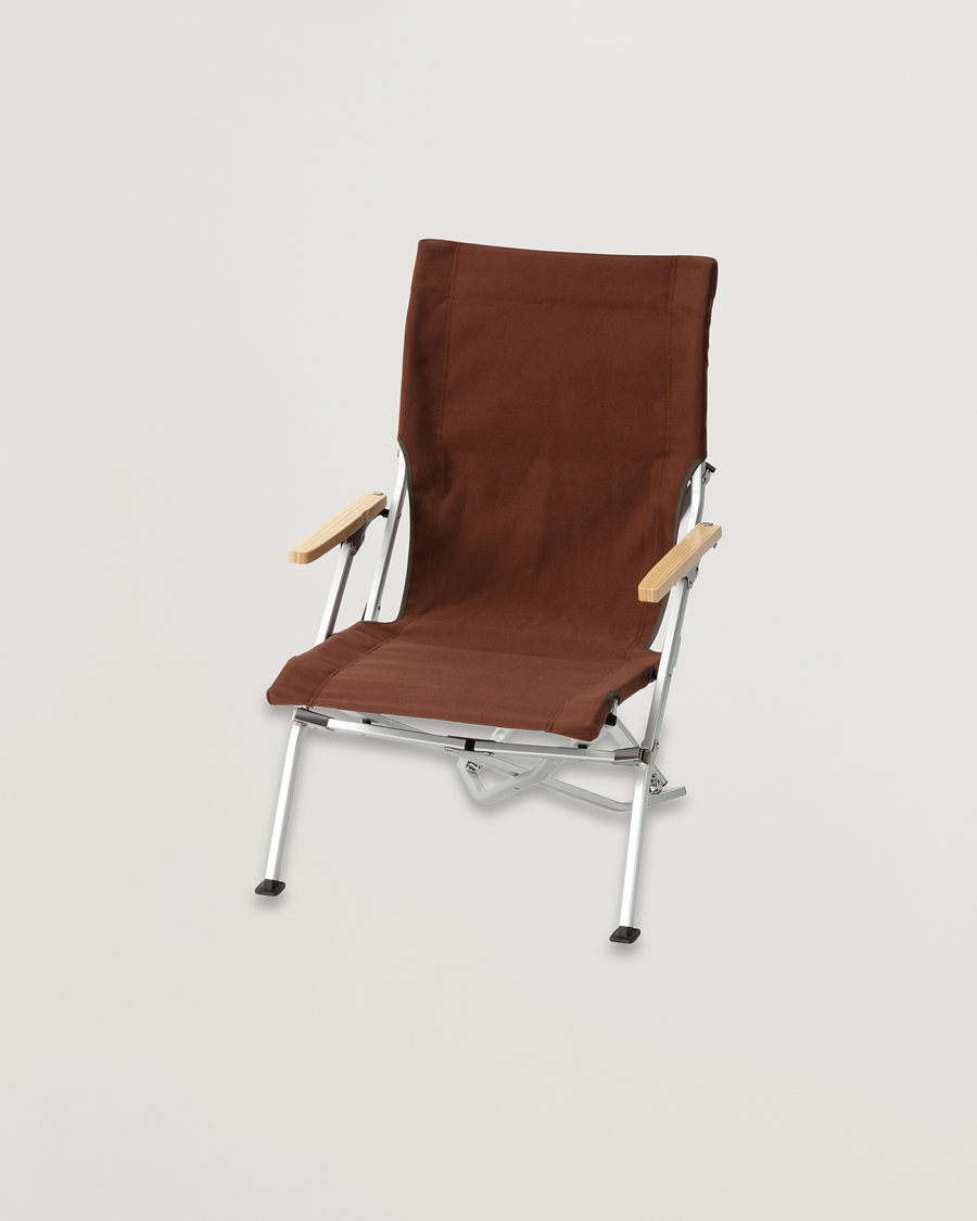 Herr | Outdoor living | Snow Peak | Low Beach Chair Brown
