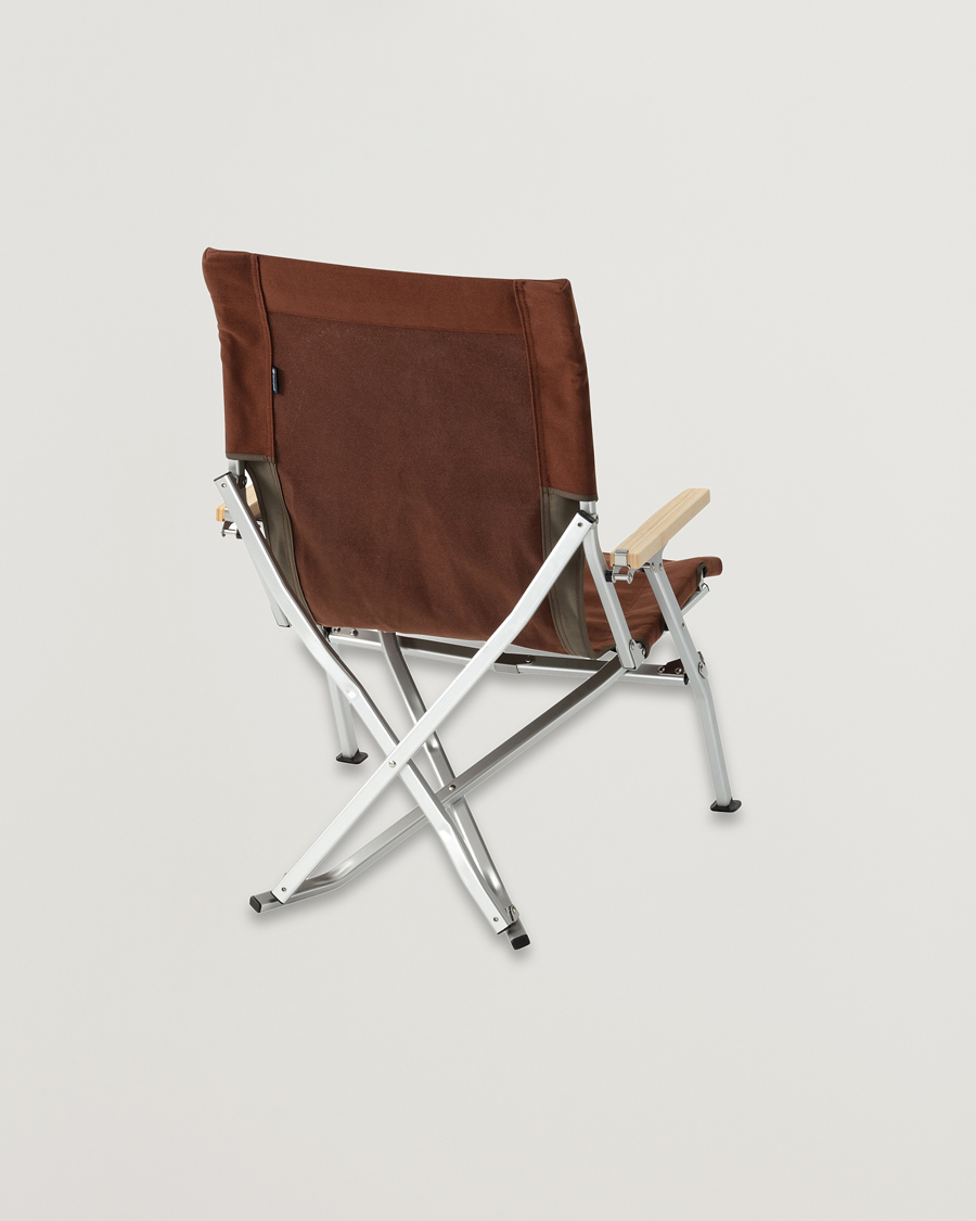 Herr | Outdoor living | Snow Peak | Low Beach Chair Brown