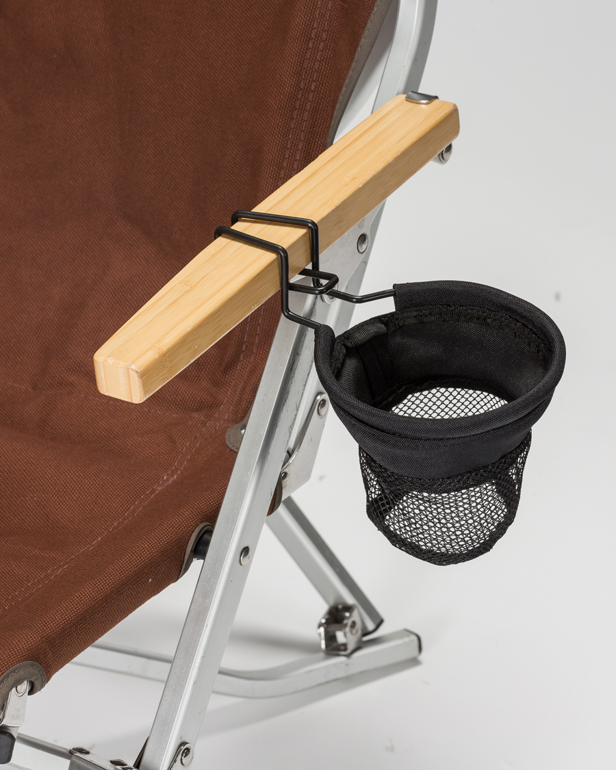 Herr | Outdoor living | Snow Peak | Low Chair Cup Holder Black
