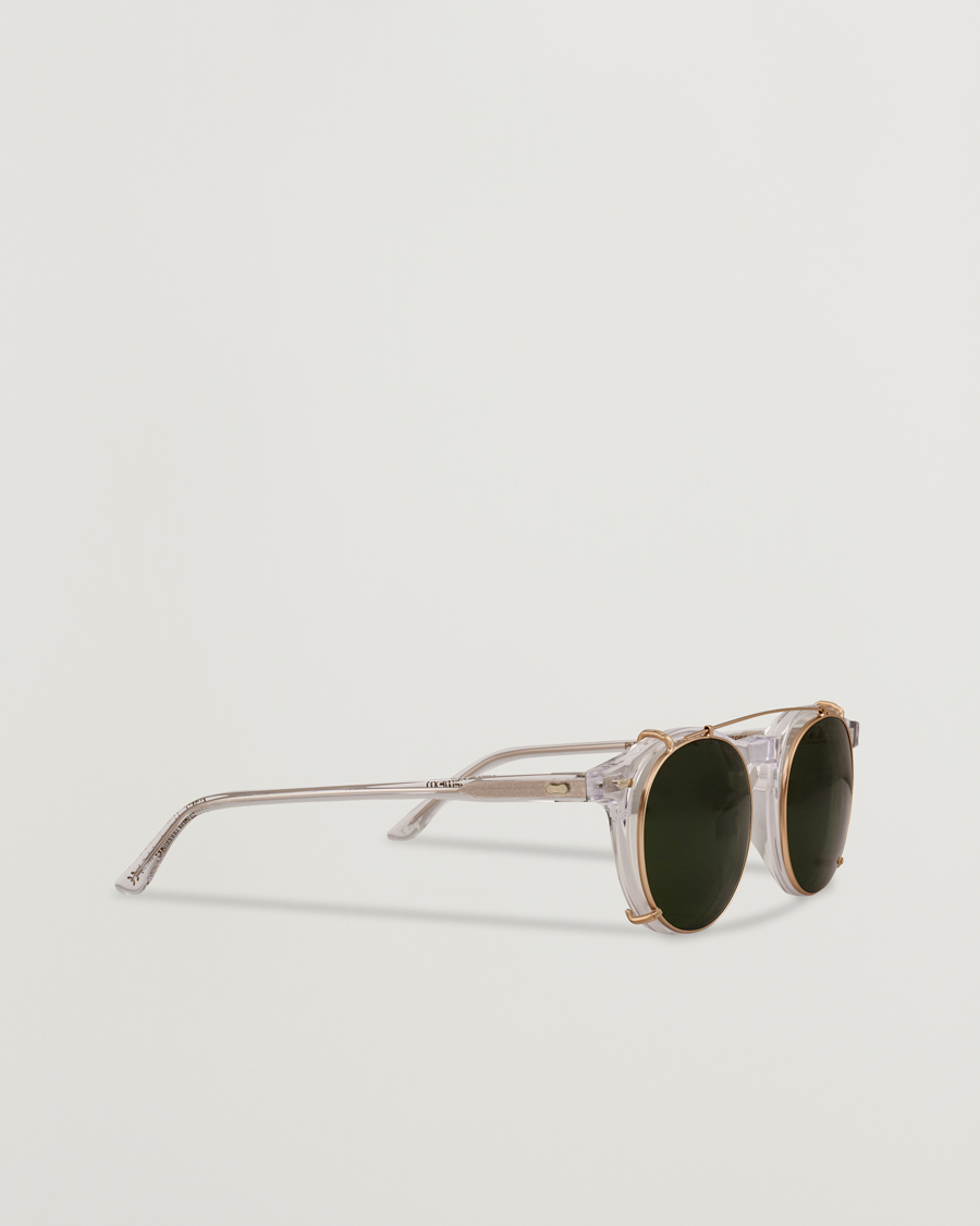 Herr | TBD Eyewear Clip-ons Gold/Bottle Green | TBD Eyewear | Clip-ons Gold/Bottle Green