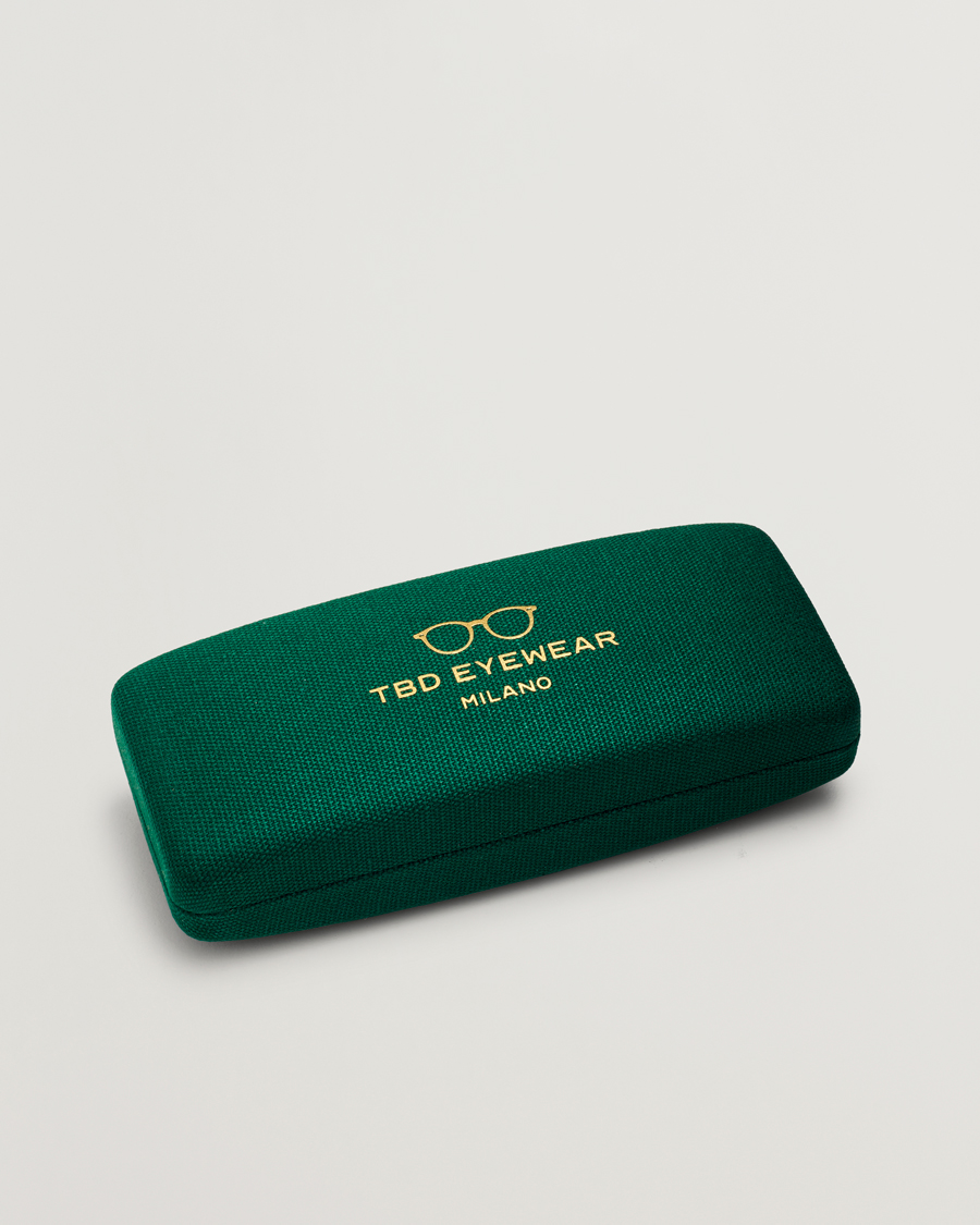 Herr | TBD Eyewear Clip-ons Gold/Bottle Green | TBD Eyewear | Clip-ons Gold/Bottle Green
