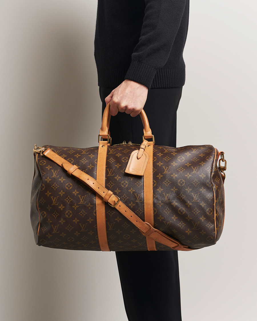 Herr | Louis Vuitton Pre-Owned Keepall Bandoulière 50 Monogram | Louis Vuitton Pre-Owned | Keepall Bandoulière 50 Monogram
