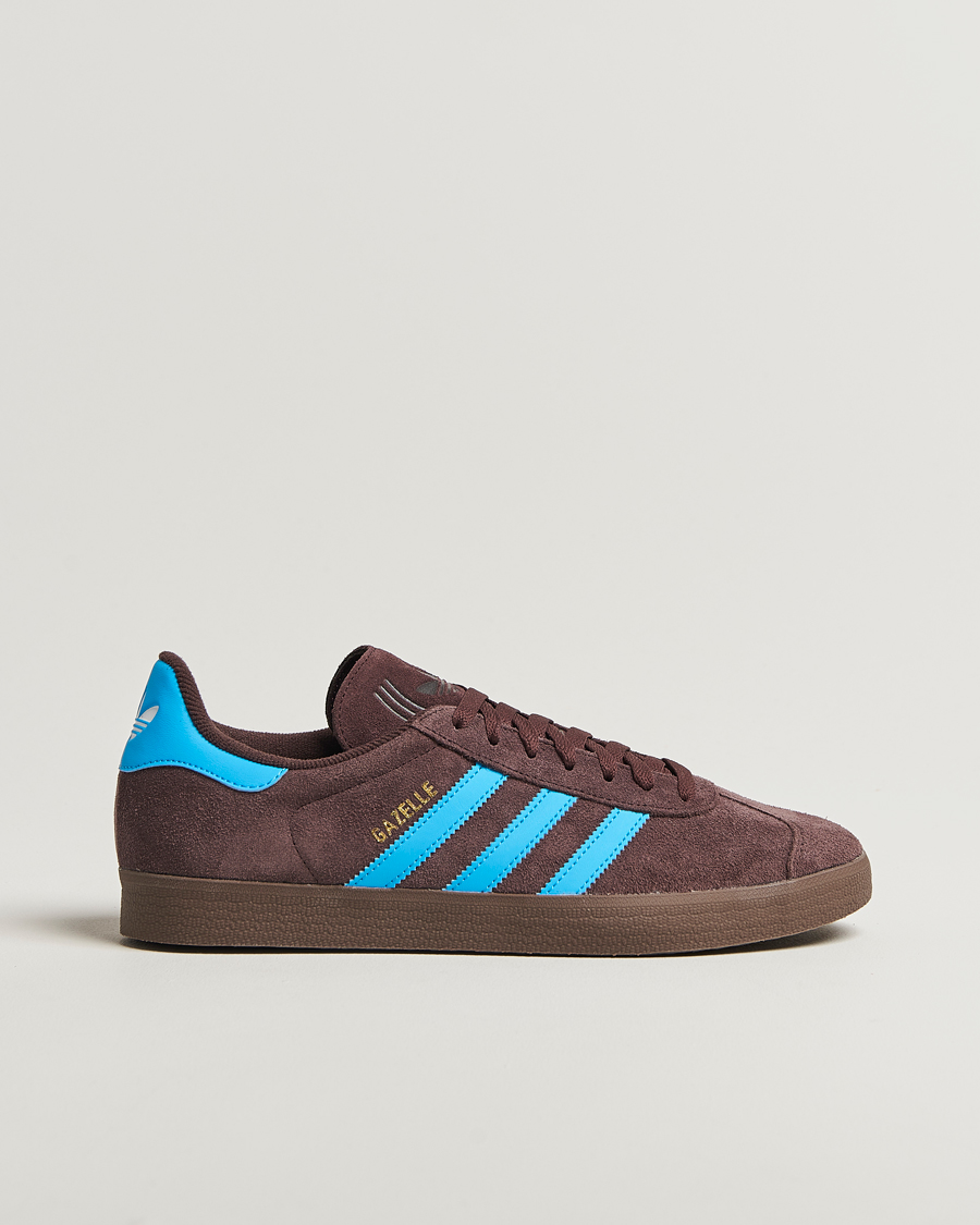 Herr | Sneakers | adidas Originals | Gazelle Sneaker Brown/Sky