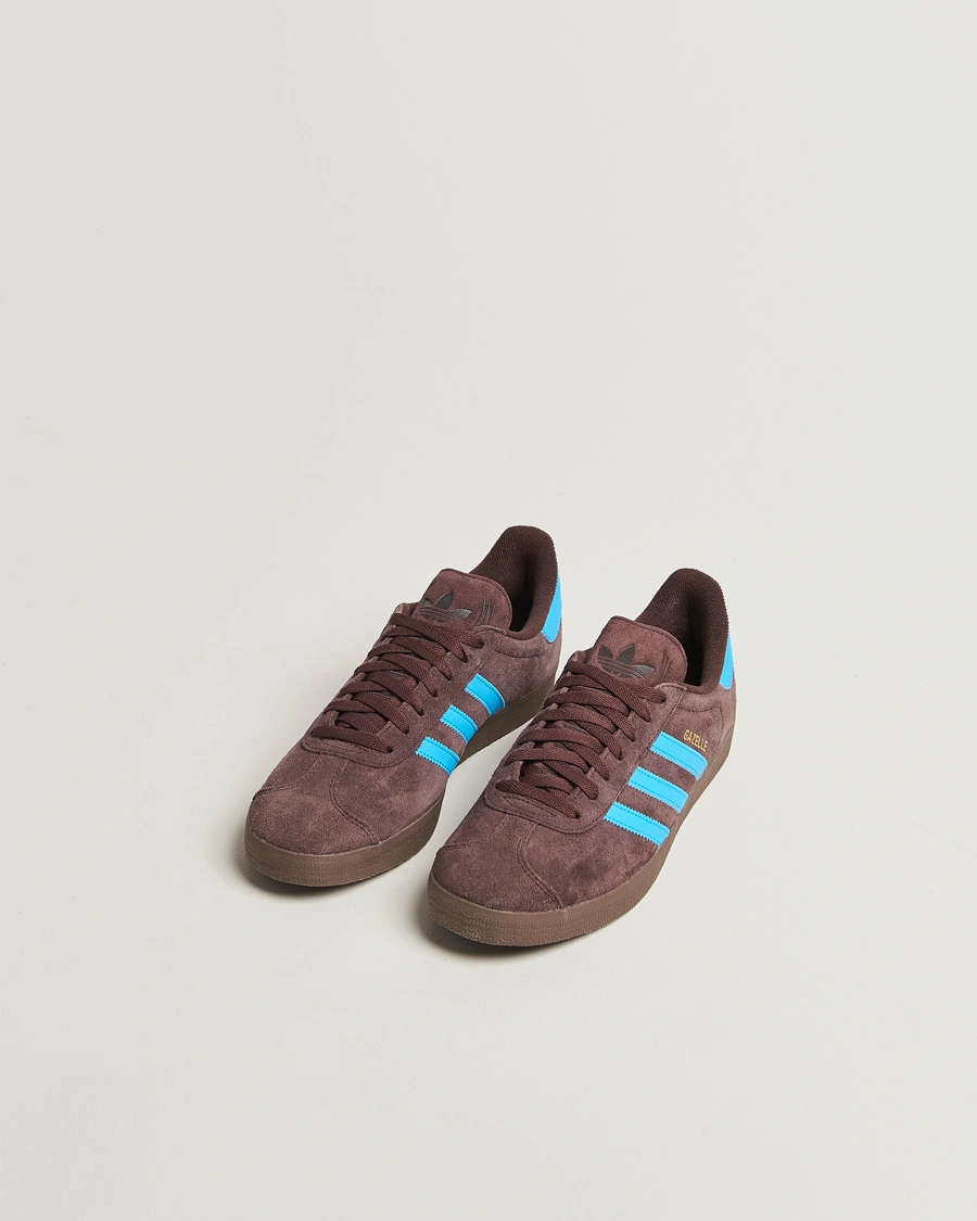 Herr | Sneakers | adidas Originals | Gazelle Sneaker Brown/Sky