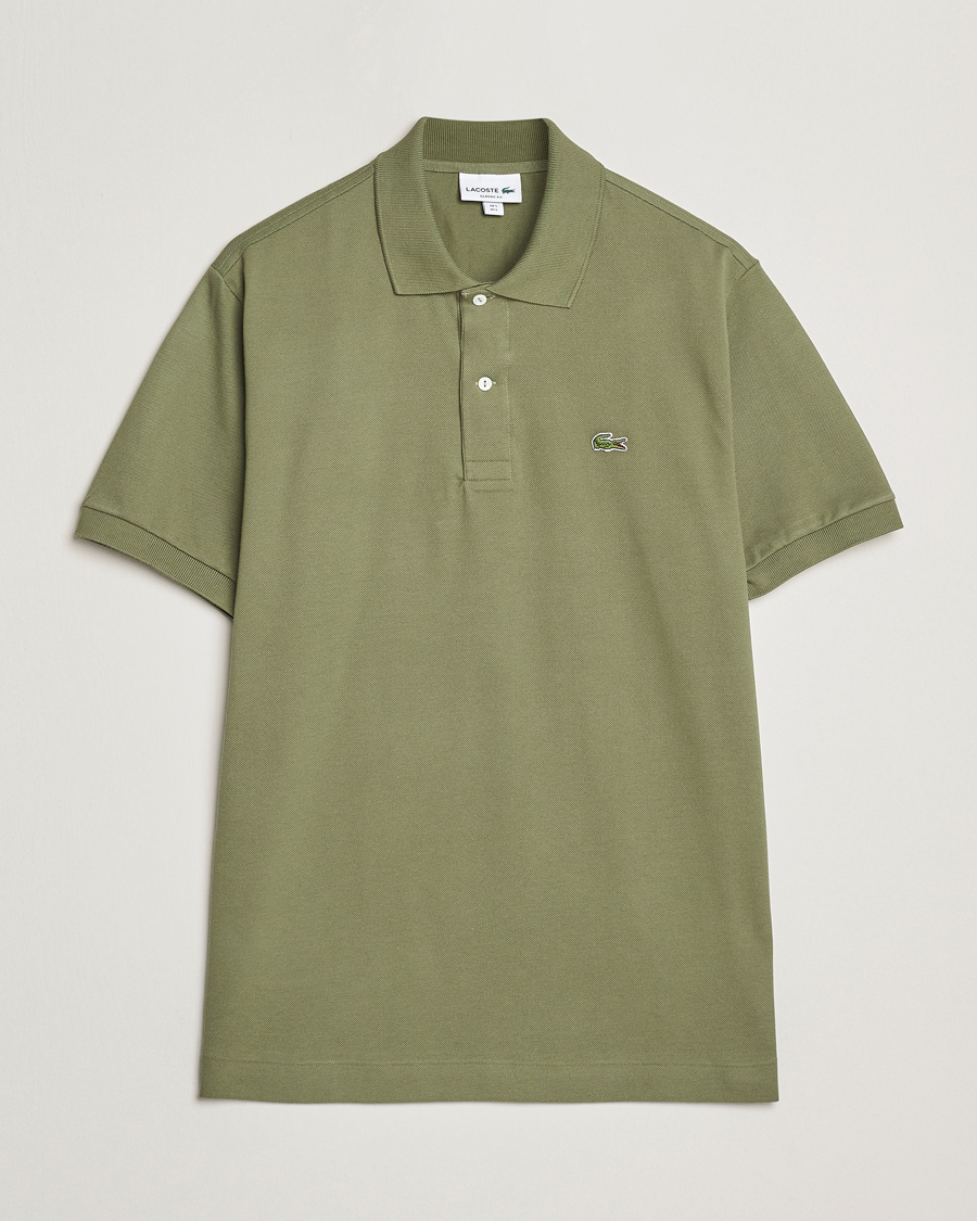 Herr | Pikéer | Lacoste | Original Polo Piké Khaki Green