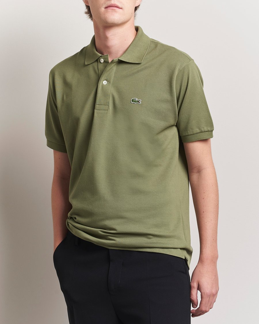 Herr | Pikéer | Lacoste | Original Polo Piké Khaki Green