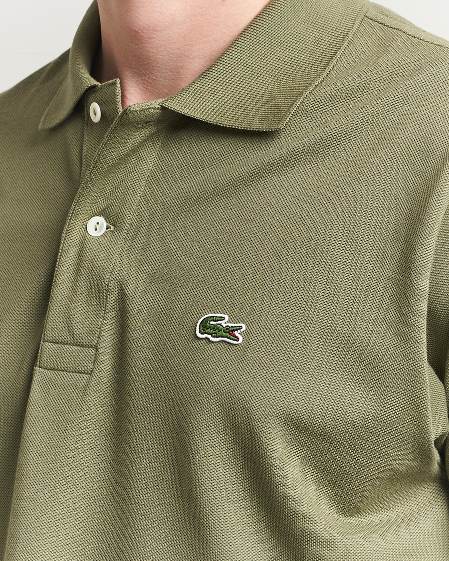Herr | Pikéer | Lacoste | Original Polo Piké Khaki Green