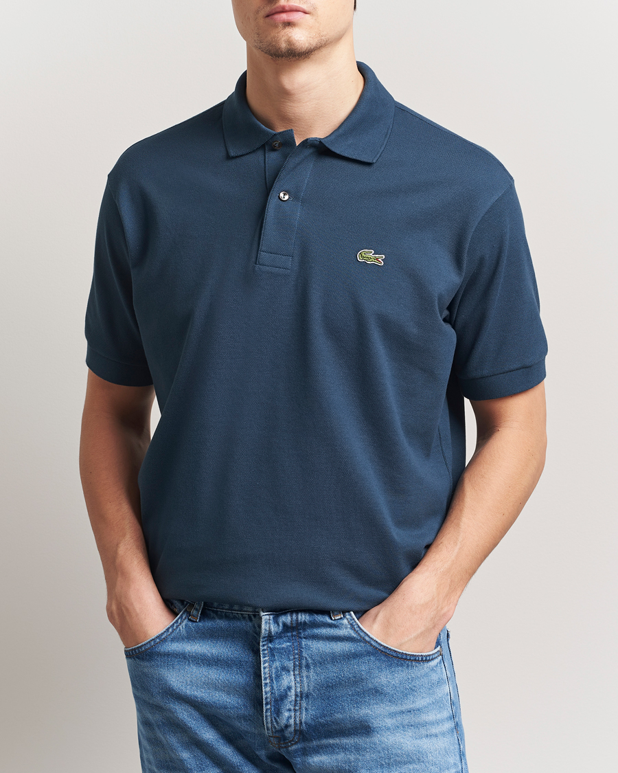 Herr | Pikéer | Lacoste | Original Polo Piké Falcon Blue