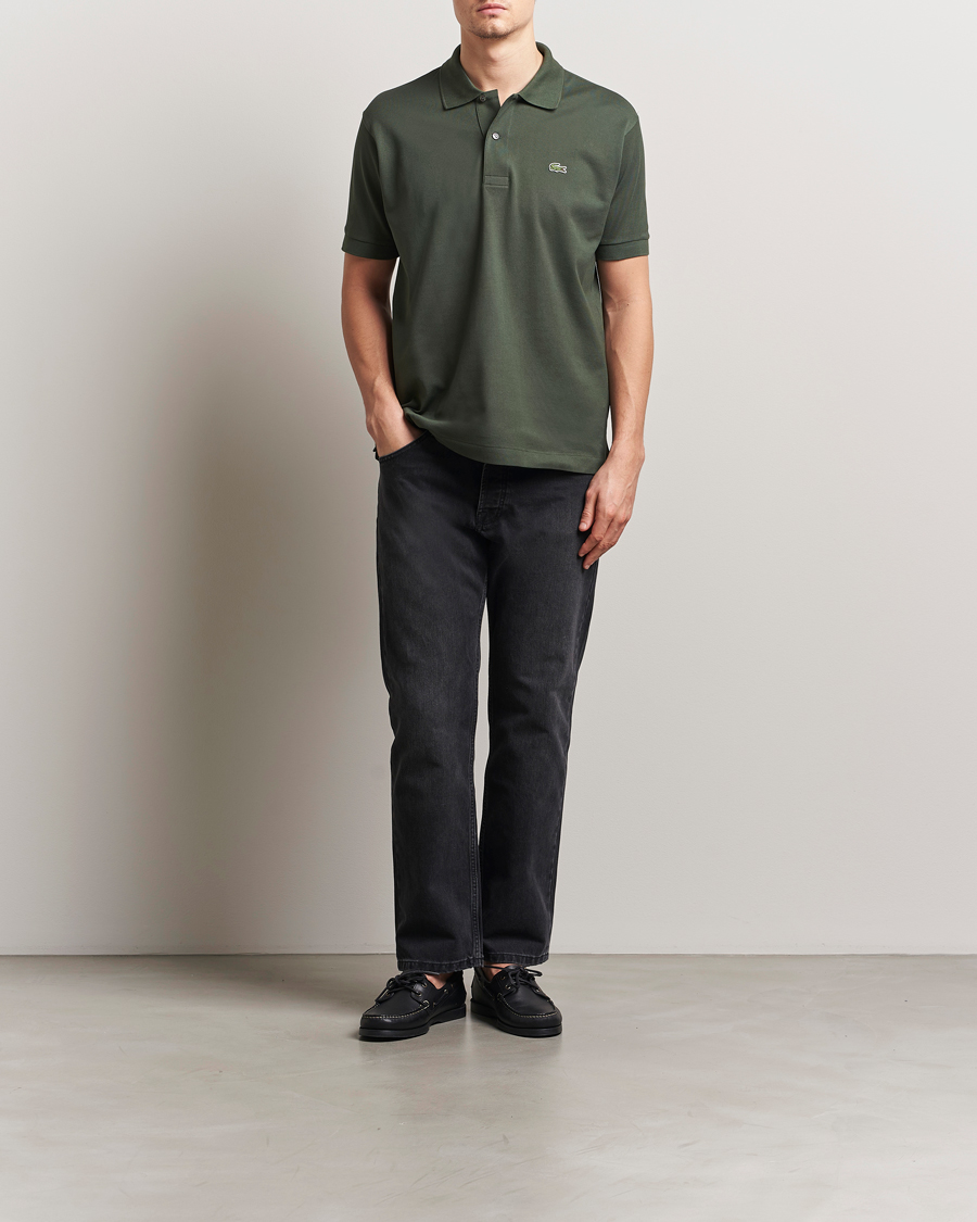 Herr | Pikéer | Lacoste | Original Polo Piké Squadron Green