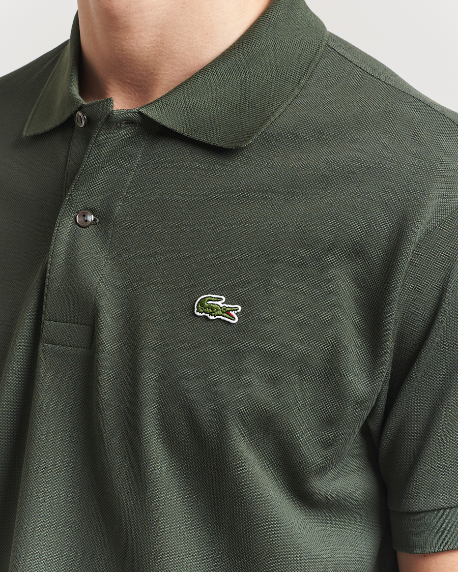 Herr | Pikéer | Lacoste | Original Polo Piké Squadron Green