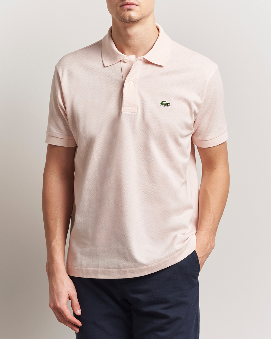 Herr | Pikéer | Lacoste | Original Polo Piké Angora Pink