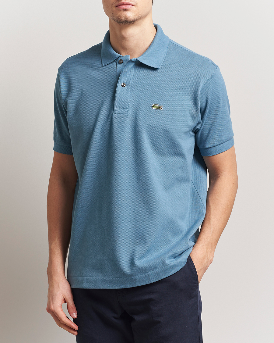 Herr | Pikéer | Lacoste | Original Polo Piké Limestone Blue