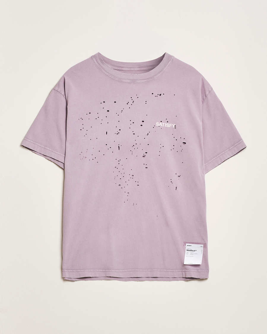 Herr | T-Shirts | Satisfy | MothTech T-Shirt Aged Purple Sage