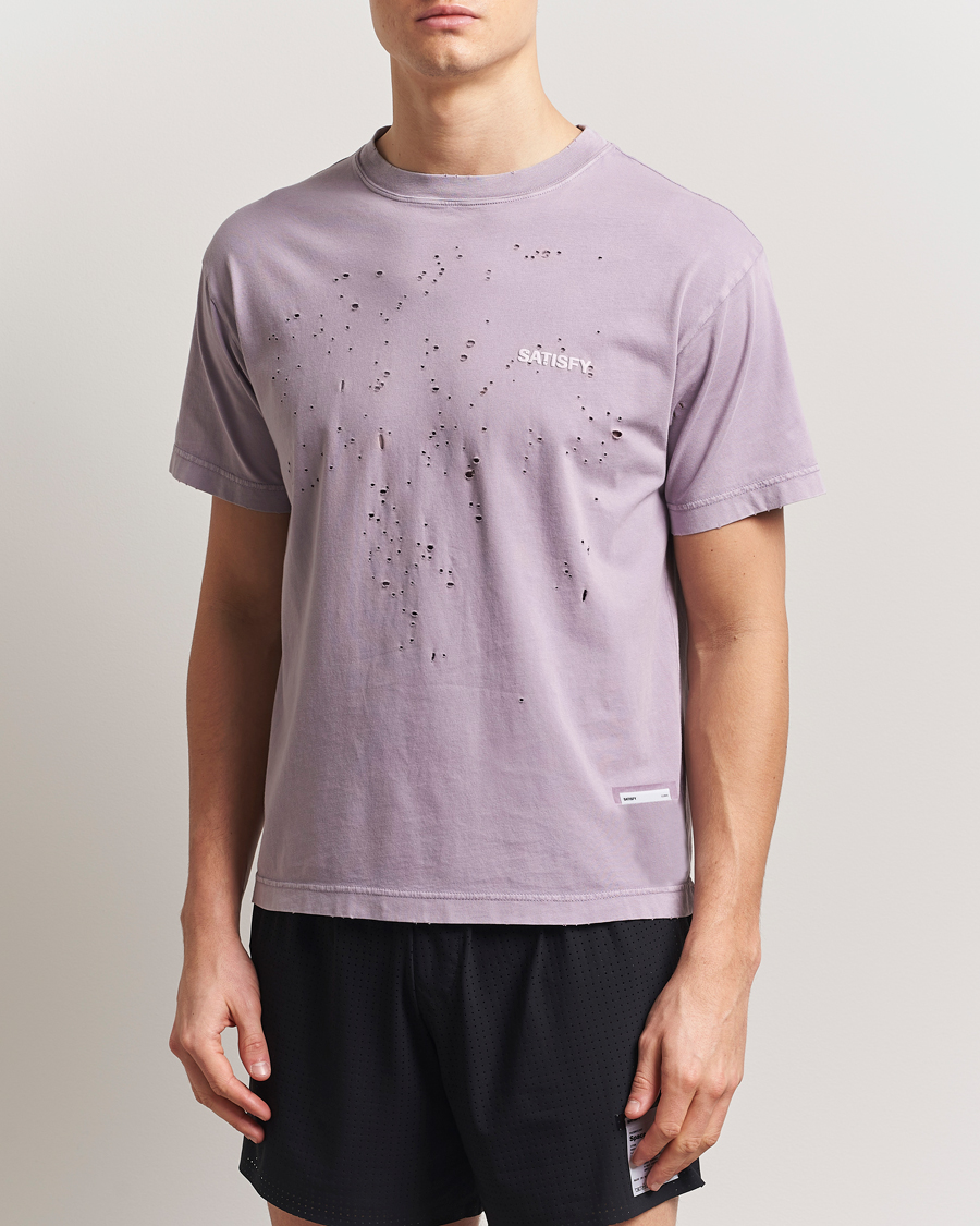 Herr | T-Shirts | Satisfy | MothTech T-Shirt Aged Purple Sage