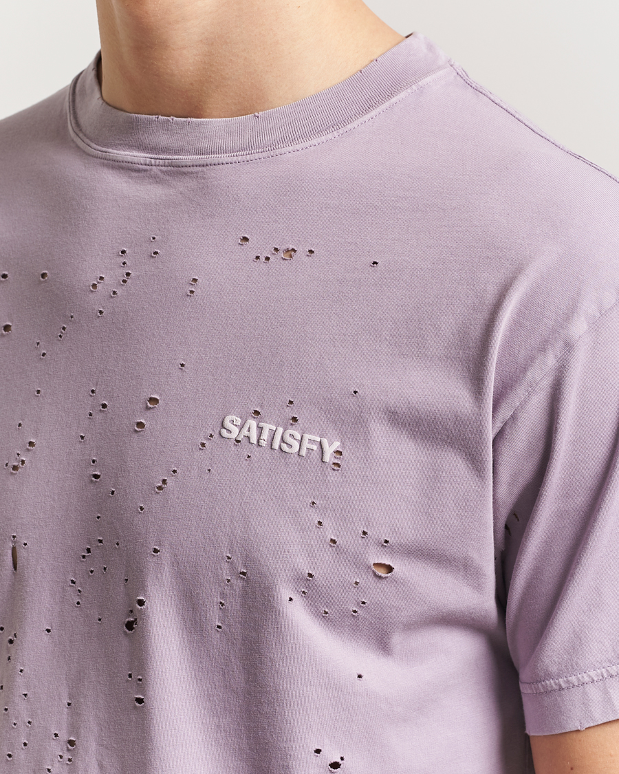 Herr | T-Shirts | Satisfy | MothTech T-Shirt Aged Purple Sage