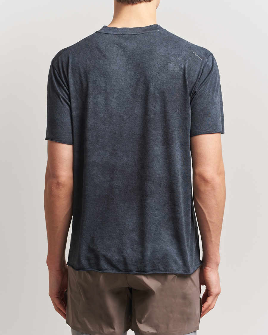 Herr | T-Shirts | Satisfy | CloudMerino Cordura T-Shirt Sun Bleached Black