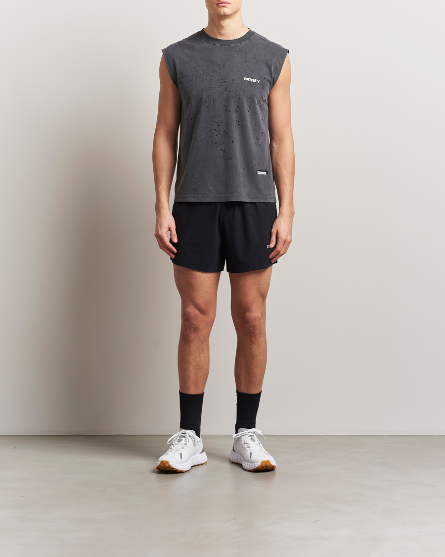 Herr | Shorts | Satisfy | Space-O 5 Inch Shorts Black