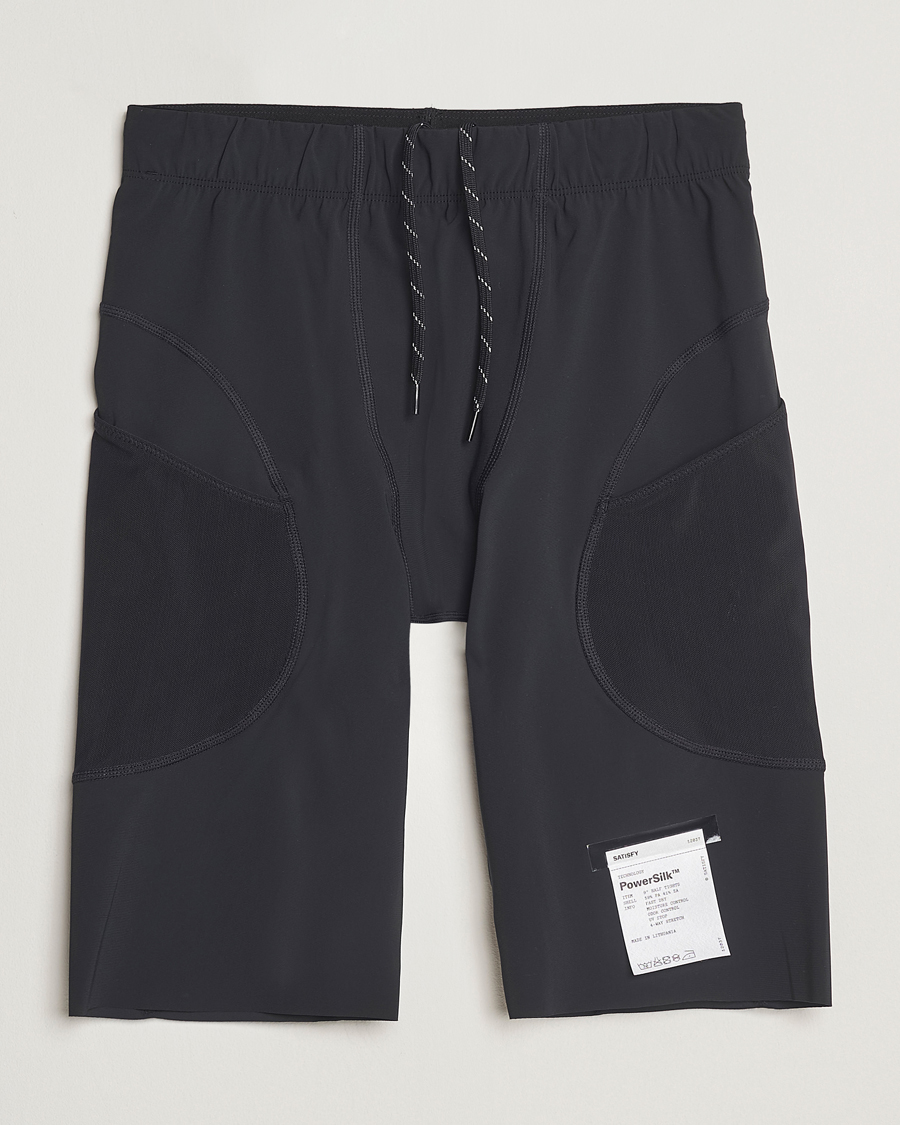 Herr | Shorts | Satisfy | PowerSilk 9 Half Tights Black