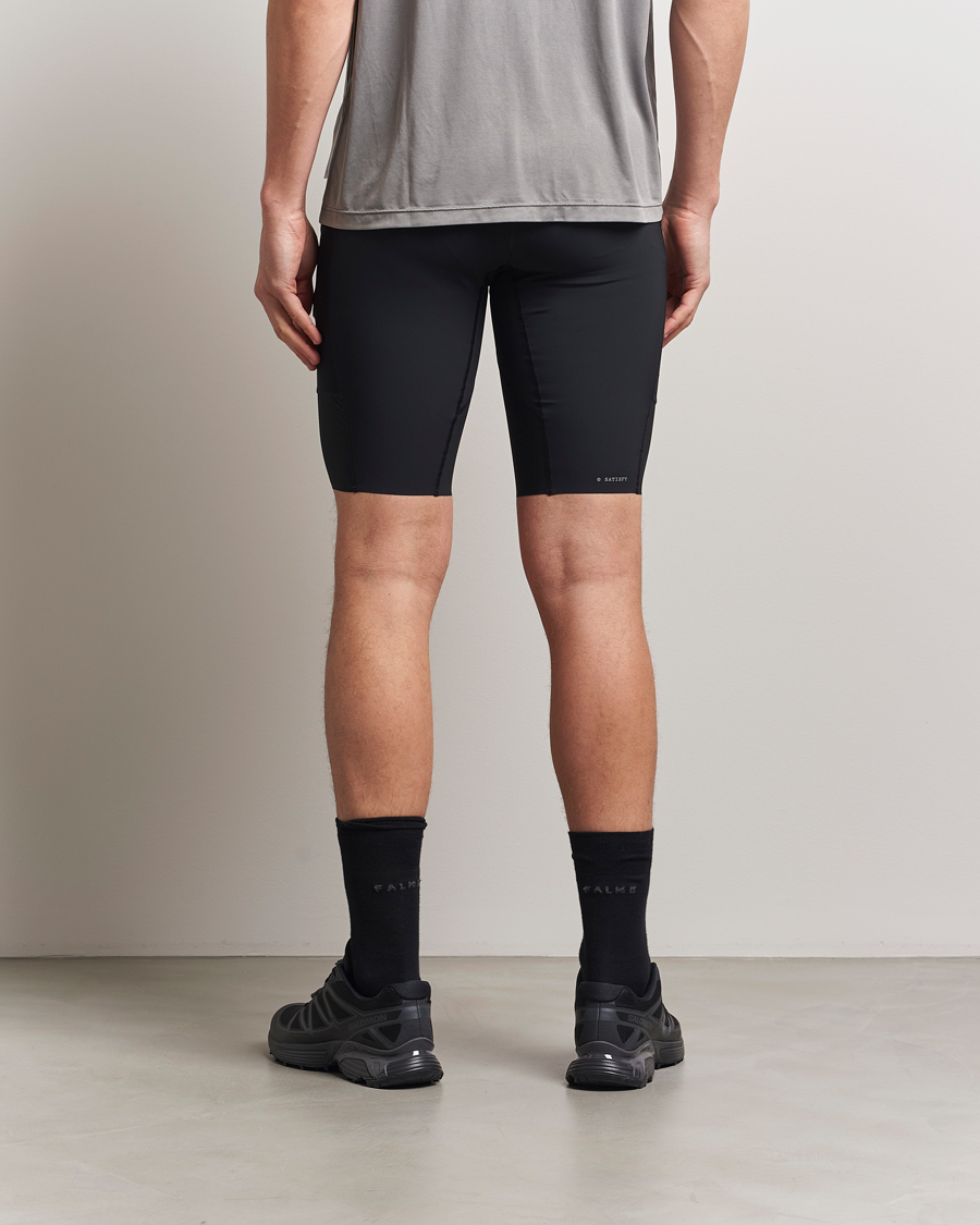 Herr | Shorts | Satisfy | PowerSilk 9 Half Tights Black