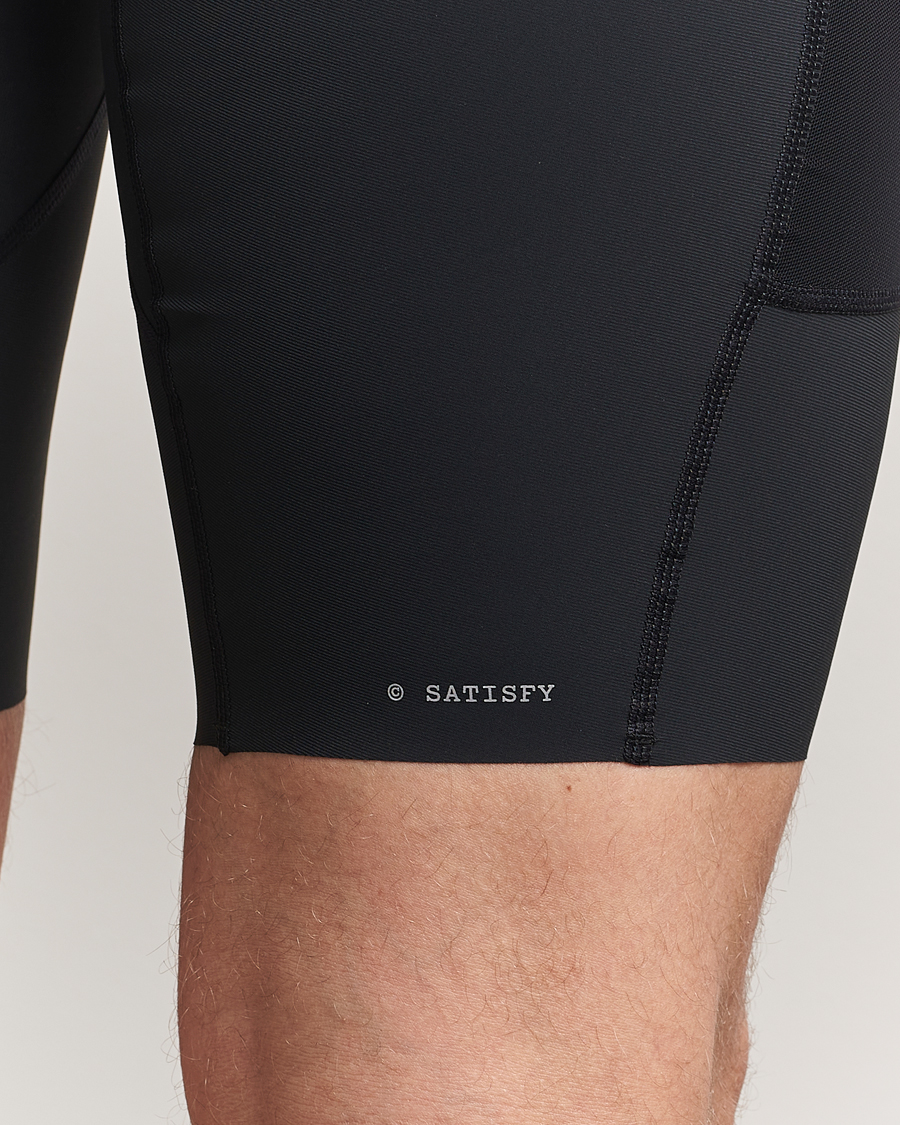 Herr | Shorts | Satisfy | PowerSilk 9 Half Tights Black