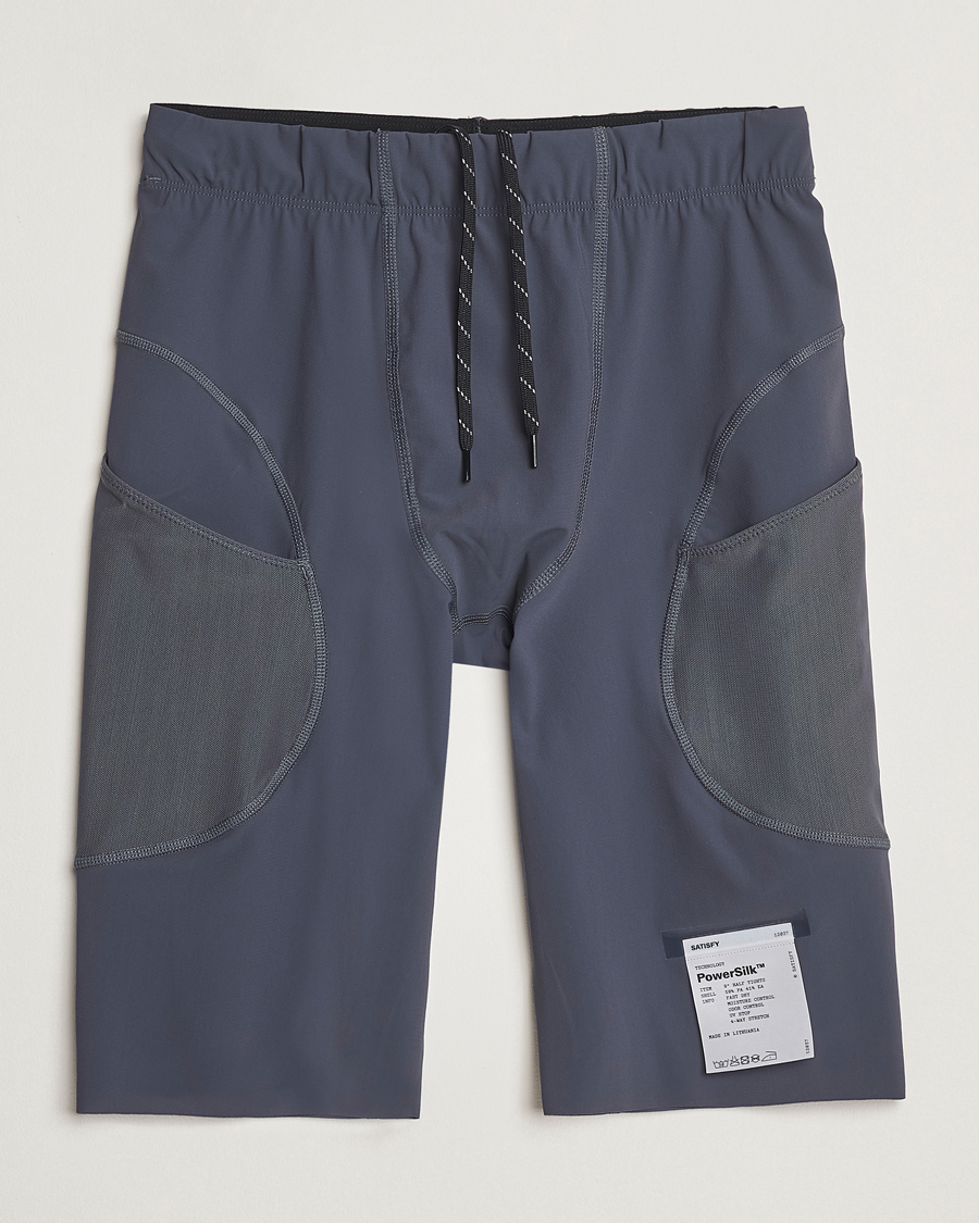 Herr | Shorts | Satisfy | PowerSilk 9 Half Tights Grey
