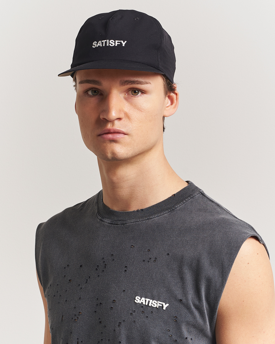 Herr | Hattar & kepsar | Satisfy | PeaceShell 5-Panel Cap Black