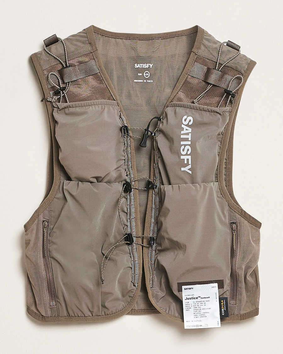 Herr | Satisfy Justice Cordura Hydration Vest 5L Falcon | Satisfy | Justice Cordura Hydration Vest 5L Falcon