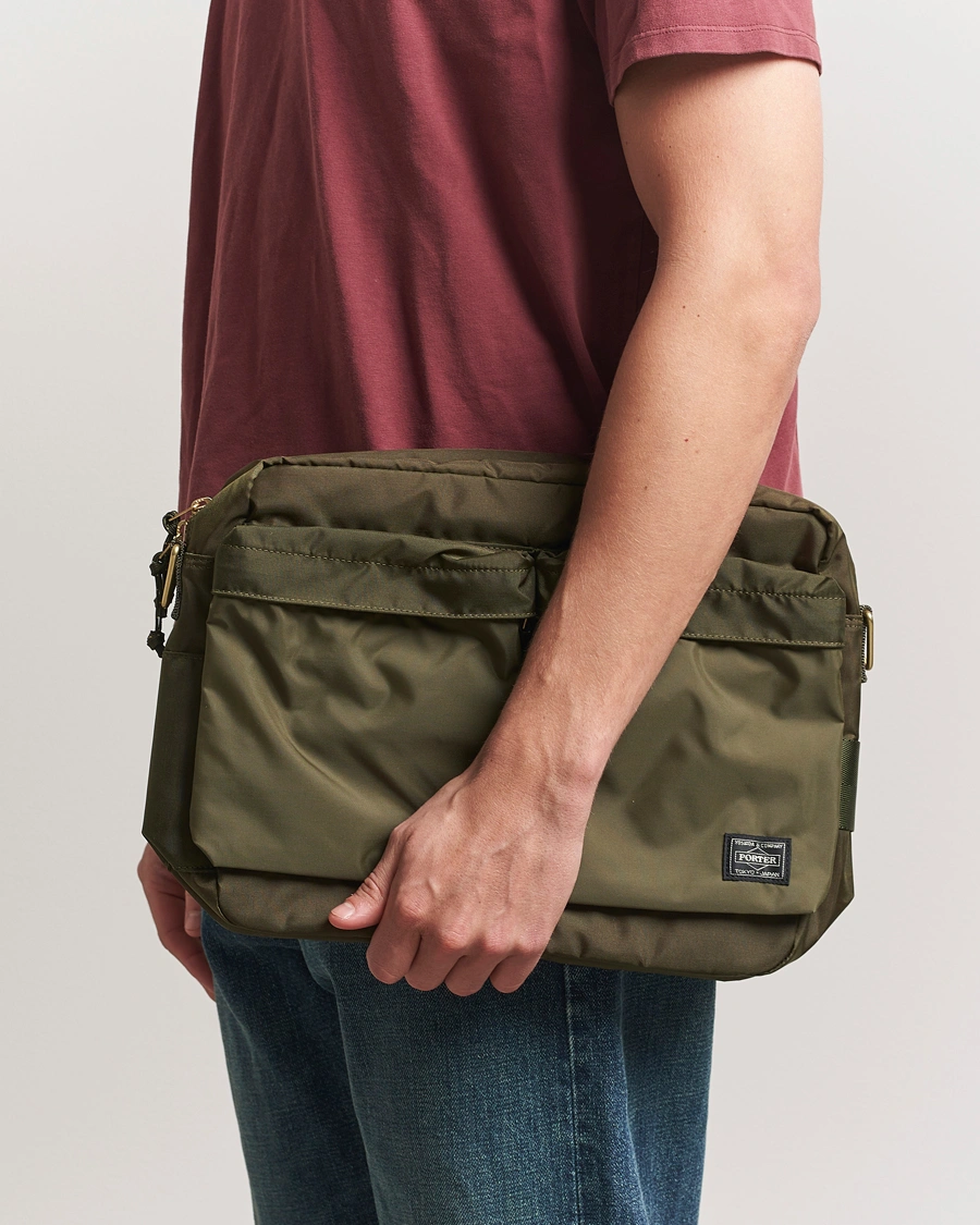 Herr | Väskor | Porter-Yoshida & Co. | Force Shoulder Bag Olive Drab