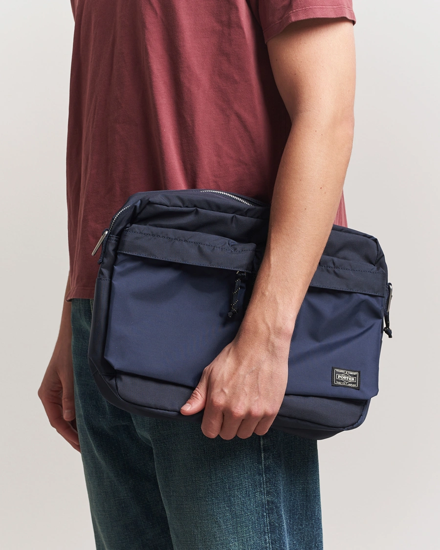 Herr | Väskor | Porter-Yoshida & Co. | Force Shoulder Bag Navy Blue