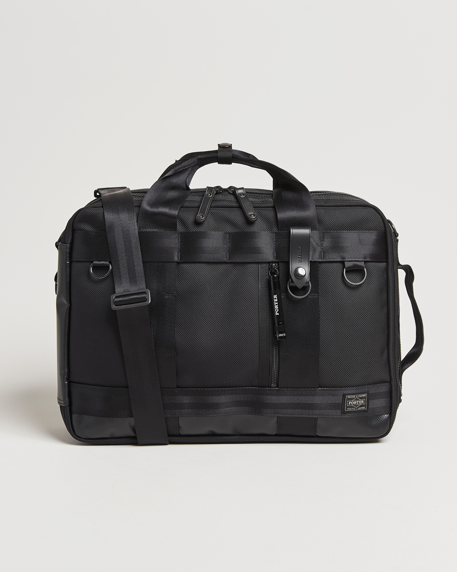 Herr | Väskor | Porter-Yoshida & Co. | Heat 3Way Briefcase Black