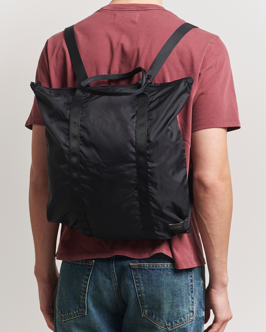 Herr | Väskor | Porter-Yoshida & Co. | Flex 2Way Tote Bag Black