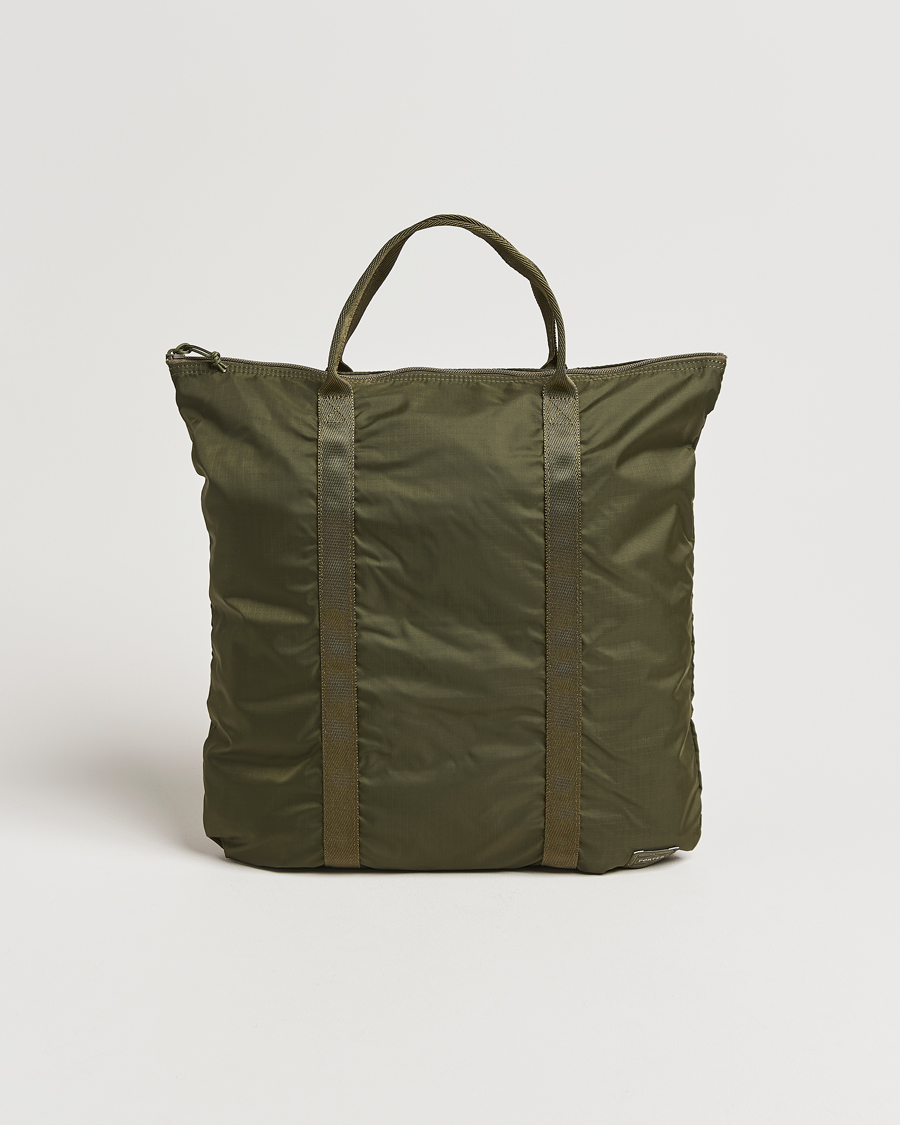 Herr | Väskor | Porter-Yoshida & Co. | Flex 2Way Tote Bag Olive Drab